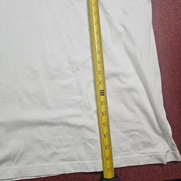 Vintage Augusta Masters‎ Embroidered Polo Shirt XL White Cotton Golf Preppy - Picture 8 of 9